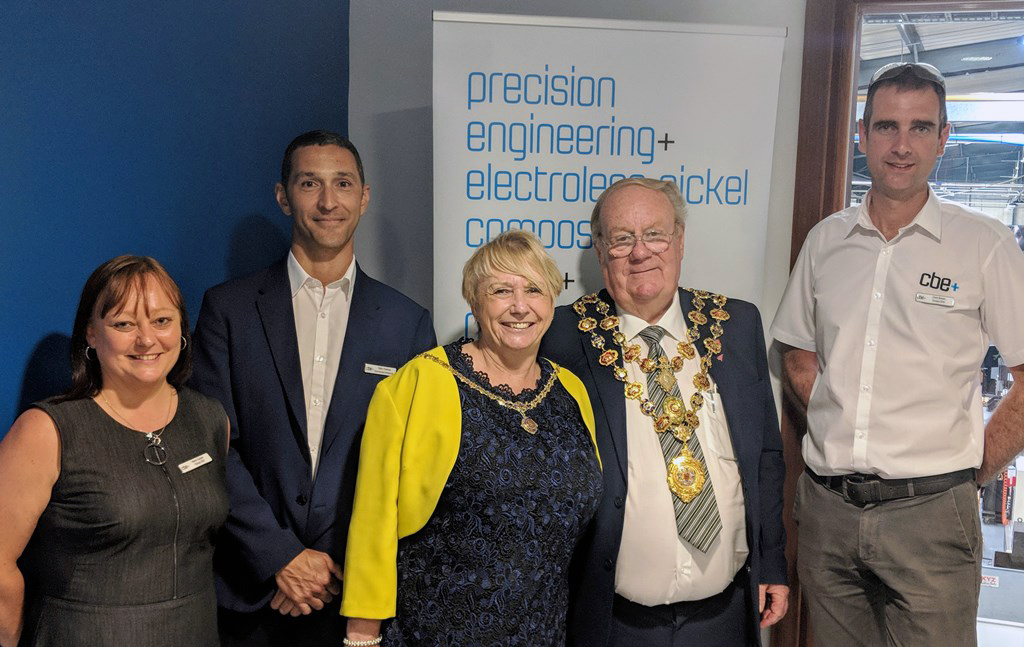CBE+ open day with Mayor of Chesterfield